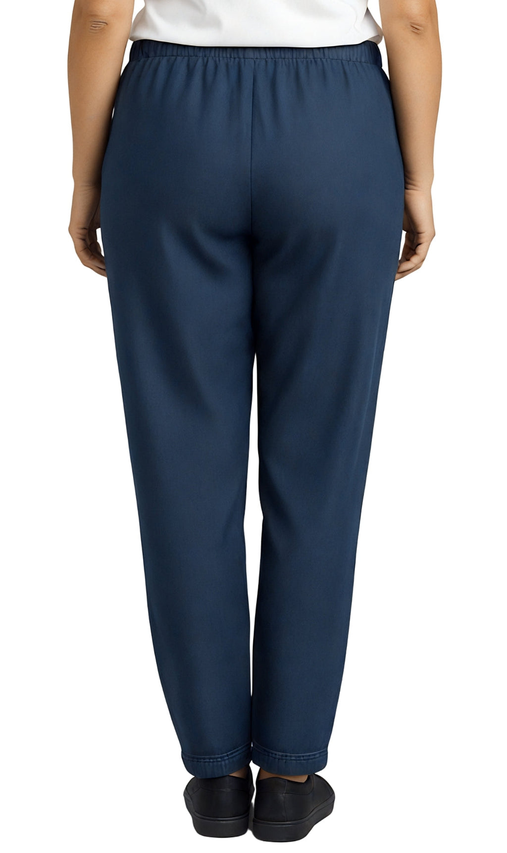 Women's Lightweight Pull-On Denim Jeans with Elastic Waist